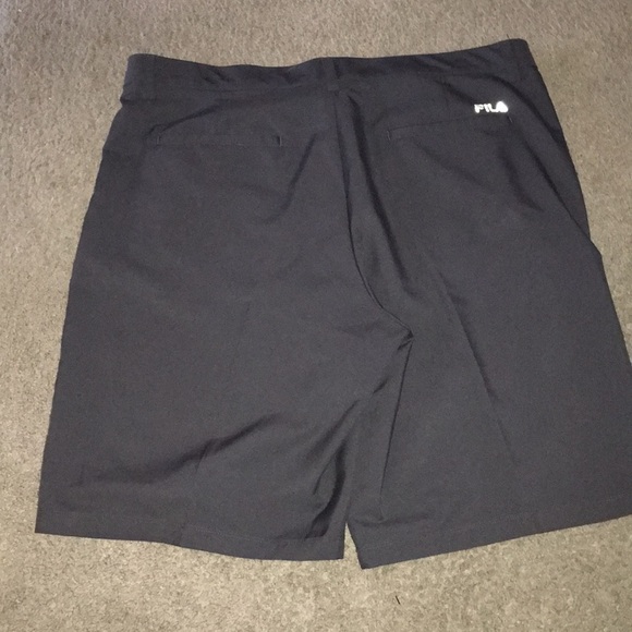 Fila Sport Men’s Golf Shorts Dark Gray - Picture 3 of 5